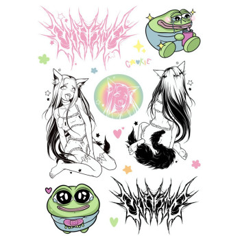 Peepo Sticker Sheet