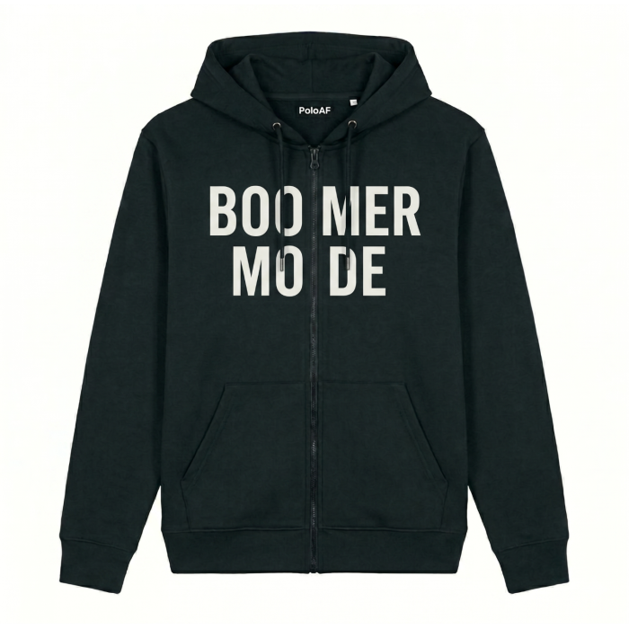 Mikina se zipem Boomer Mode